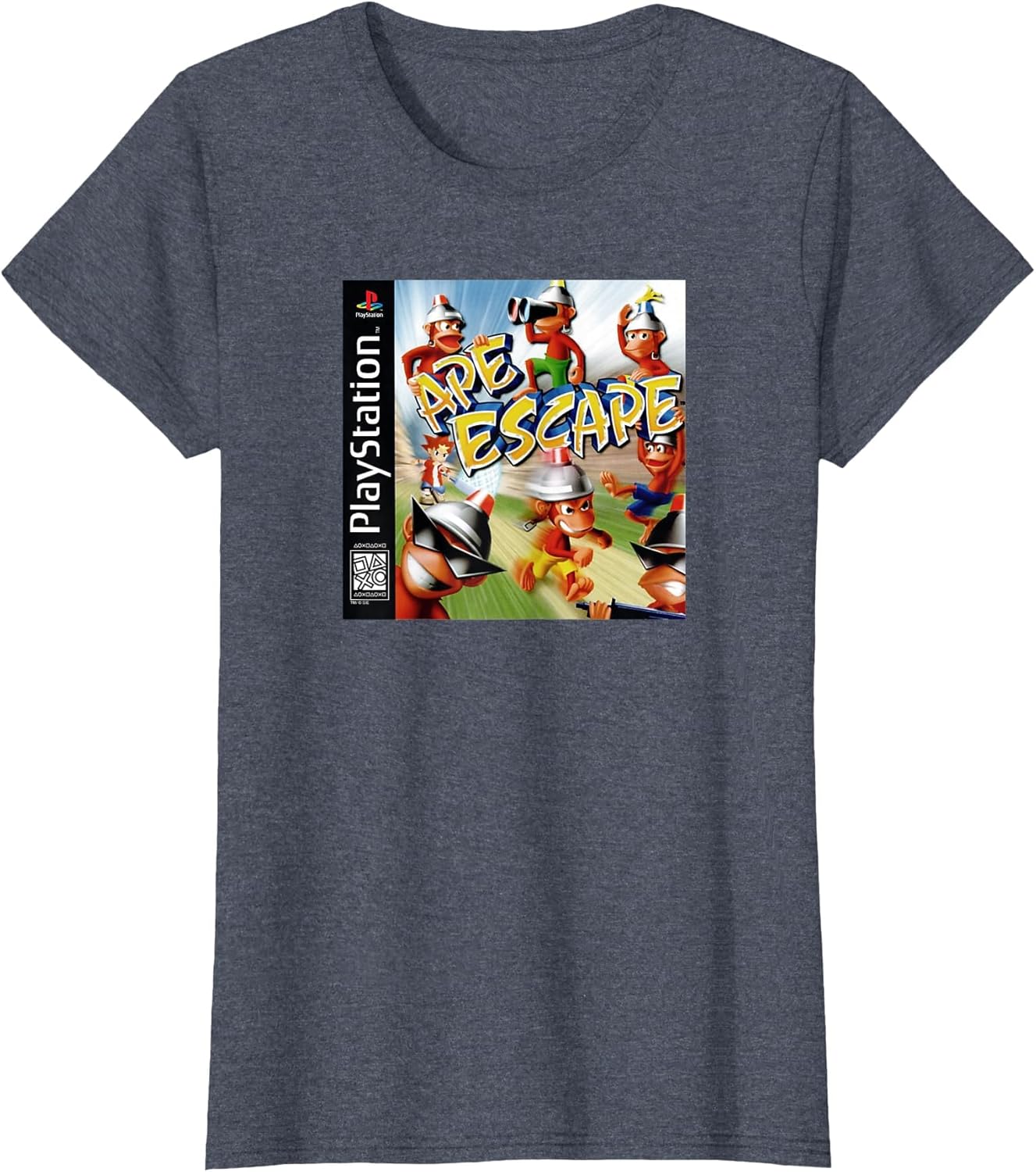 PlayStation Ape Escape PS1 Video Game Cover Art