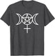 Pagan Wiccan Moon Goddess Pentacle with Woman Gender Symbol