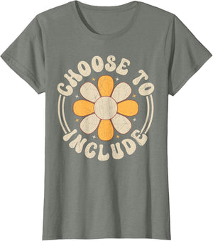 Choose to Include Girls Women Orange Unity Day