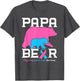 Papa Bear Pink & Blue Pregnancy & Infant Loss Awareness