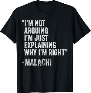 Malachi Quote Funny Birthday Custom Name Idea Engineer