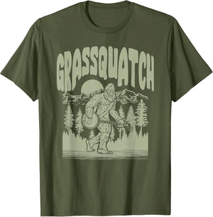 Grassquatch! Funny Bigfoot Banjo Bluegrass Sasquatch Outdoor