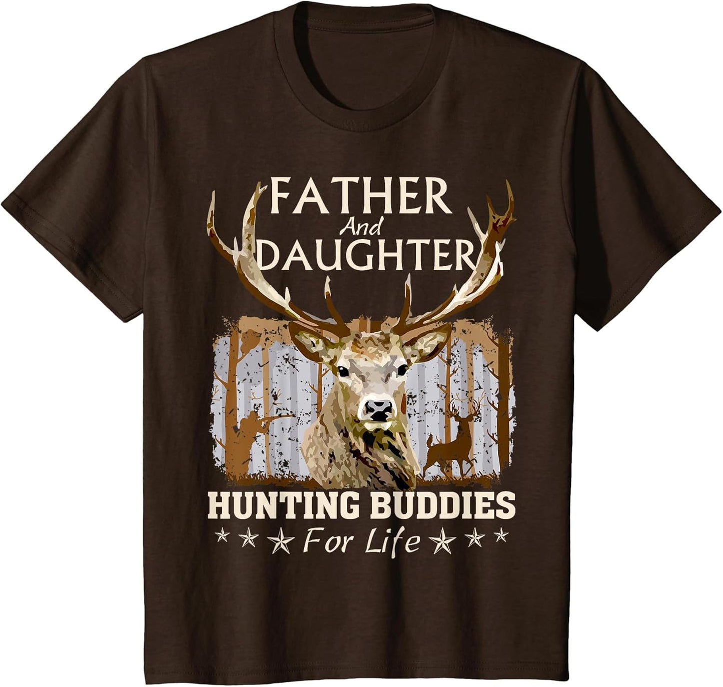 Father and Daughter Hunting Buddies Hunters Matching Hunting