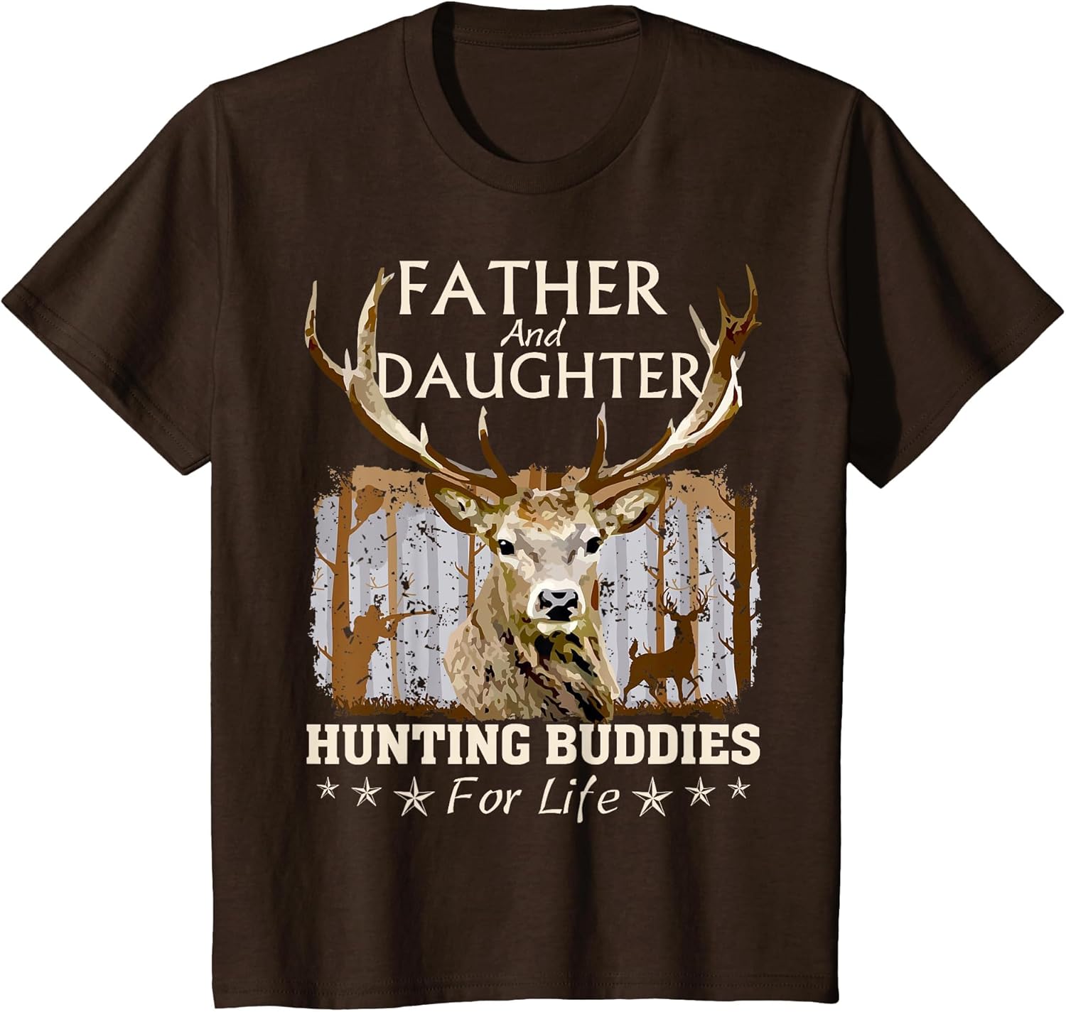 Father and Daughter Hunting Buddies Hunters Matching Hunting