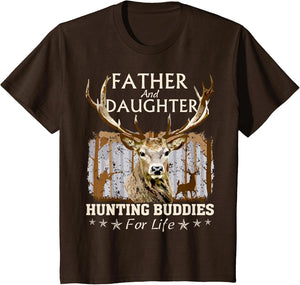 Father and Daughter Hunting Buddies Hunters Matching Hunting