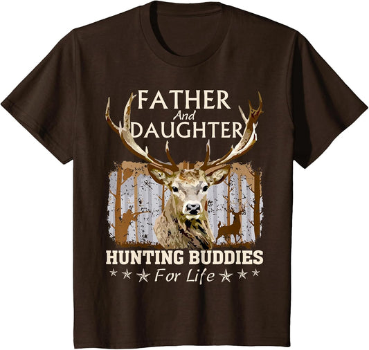 Father and Daughter Hunting Buddies Hunters Matching Hunting