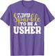 Usher Funny Sparkle Appreciation Usher Day