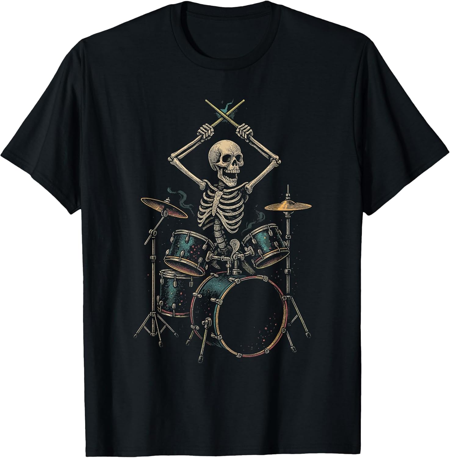 Skeleton Drummer Drums