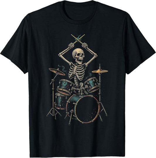 Skeleton Drummer Drums