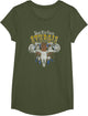 Trendy Black Hills Classic Sturgis Cow Skull Motorcycles
