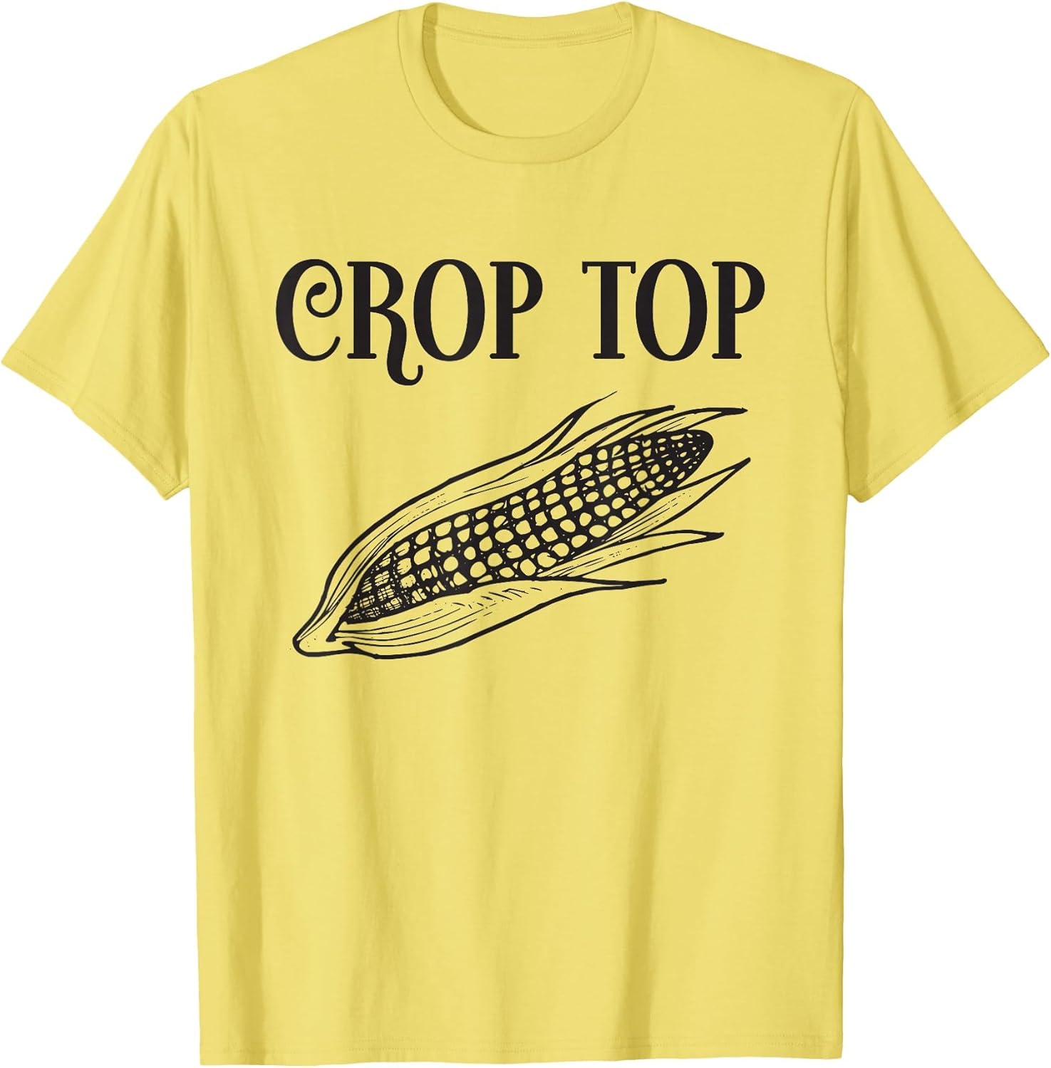 Crop Top Funny Gardening Farming Corn Lover Corny Country