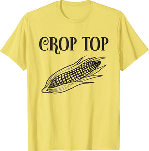 Crop Top Funny Gardening Farming Corn Lover Corny Country