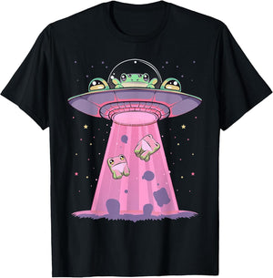Kawaii Frogs UFO Aliens Frog