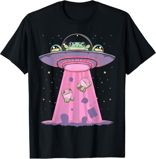 Kawaii Frogs UFO Aliens Frog
