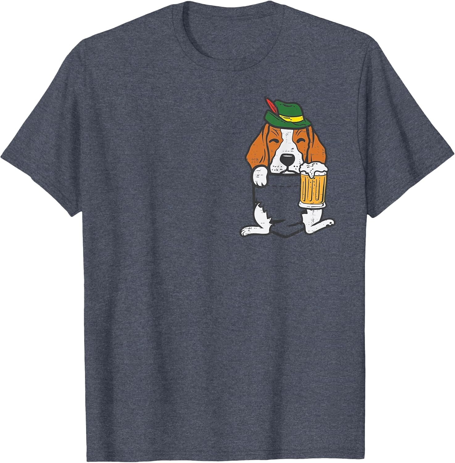 Pocket German Beagle Feet Oktoberfest Bavarian Dog Men Women