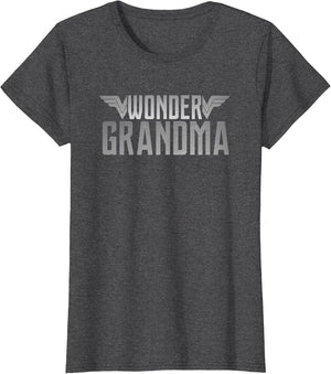 Funny Grandmother Superhero T Shirt - Wonder Grandma