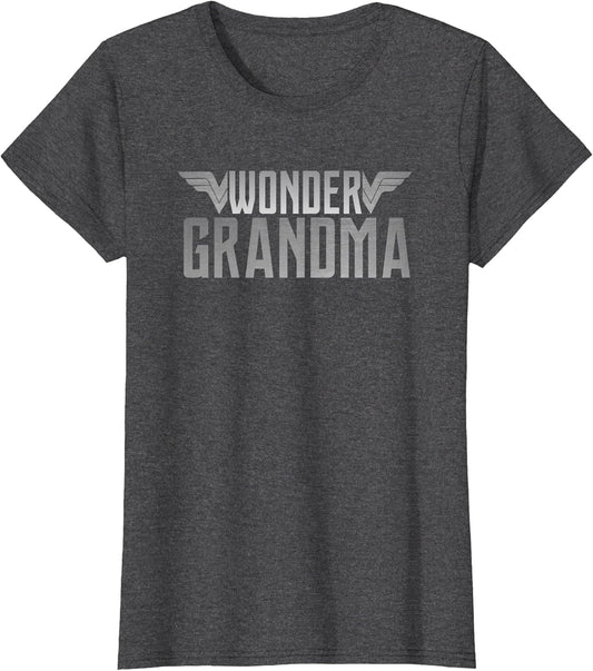 Funny Grandmother Superhero T Shirt - Wonder Grandma