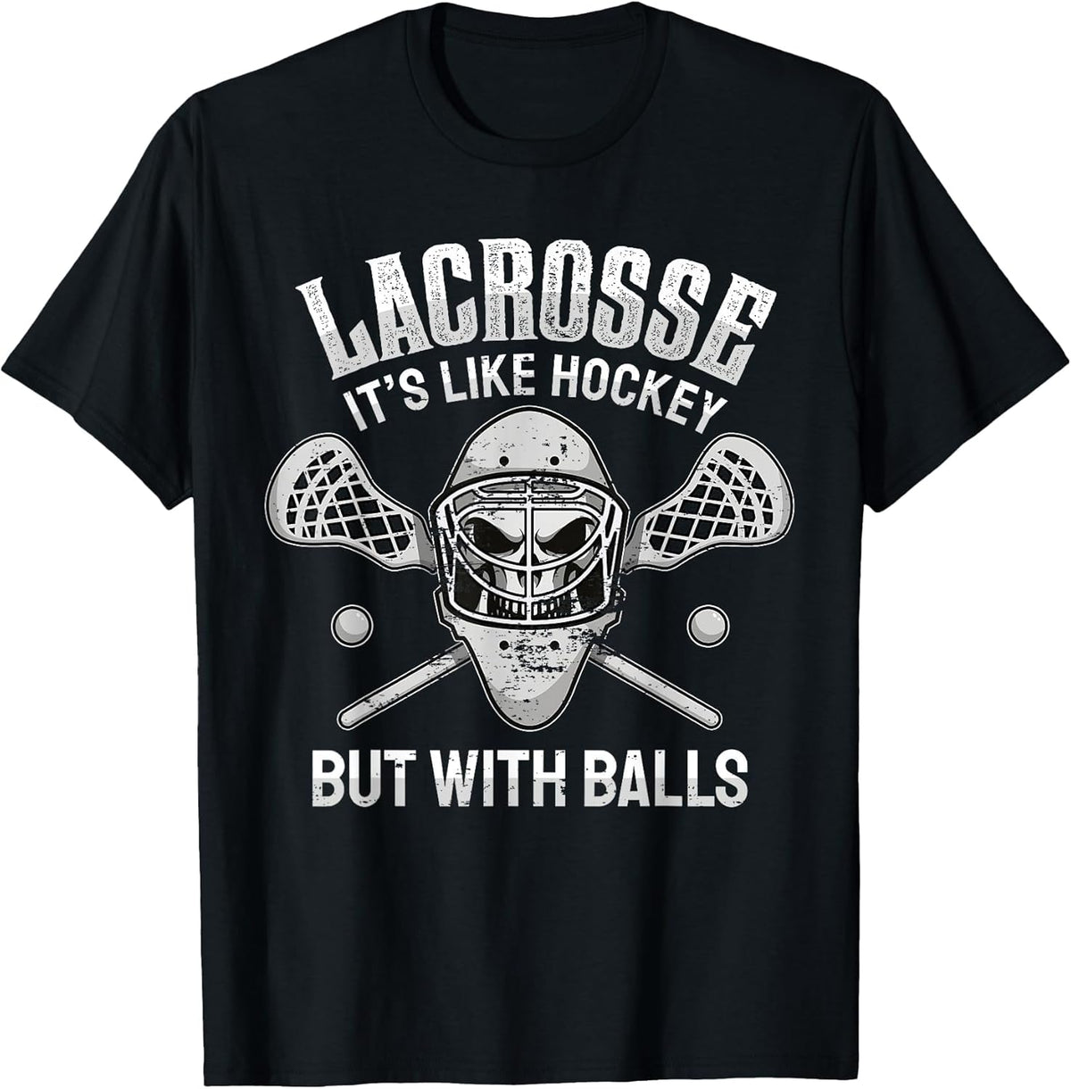 Funny Lacrosse Saying Player Team Trainer Lacrosse Ball