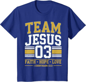 Team Jesus 03 Christian Good Youth Boy God Brother Toddler