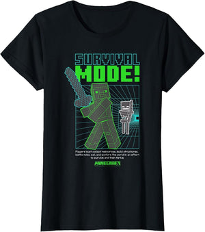 Minecraft Survival Mode Player Sword Adventure Gear