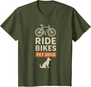 Cycling Dog Gravel Road Bike Rider Cyclist Bicycle Lover