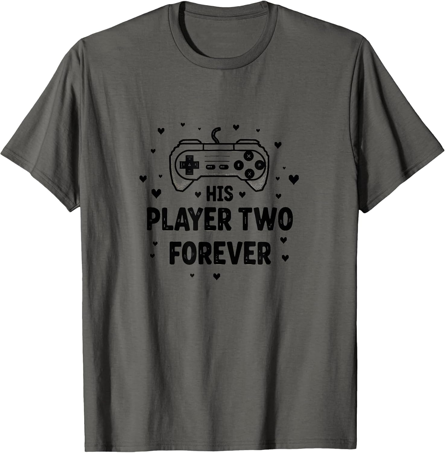 His Player Two Forever Gaming Couple Design Gifts for Husband Gamer