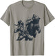 Bear Funny Man Punching Bear Retro Vintage Hunting Camping