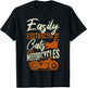 Classic Motorcycle Biker Cat Easily Distracted by Cats and