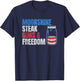 Moonshine Steak Guns & Freedom - USA Flag