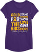 Gold for Kids Strong Childhood Cancer Awareness Support