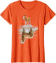 Cute Horse Mirror Water Horseback Riding Girls Horse