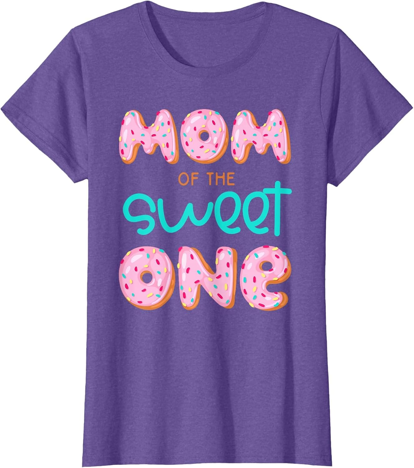 Mom of Sweet One 1st First Birthday Matching Family Donut