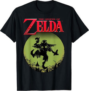 Legend of Zelda Skull Kid Moon Silhouette Logo