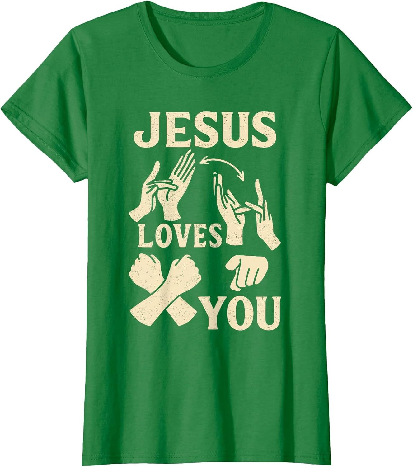 ASL Teacher American Sign Language Christian Jesus Loves You