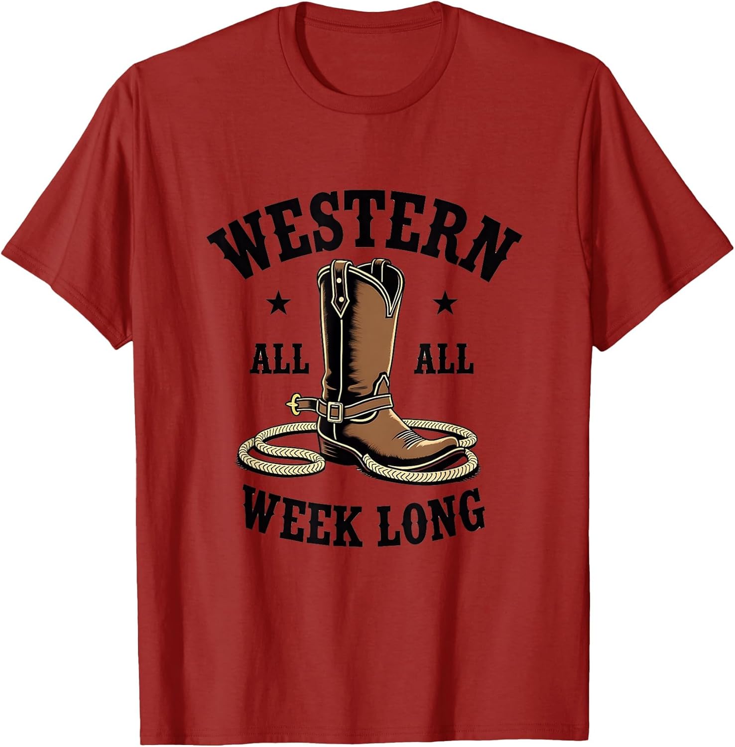 Western All Week Long Cowboy Design