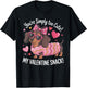 Dachshund You're My Valentine Snack Cute Wiener Dog