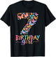 7th Birthday Butterfly Theme 7 Year Old Party Girl Seven