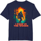 I Poop in The Woods Funny Bigfoot Hiking Sasquatch Retro