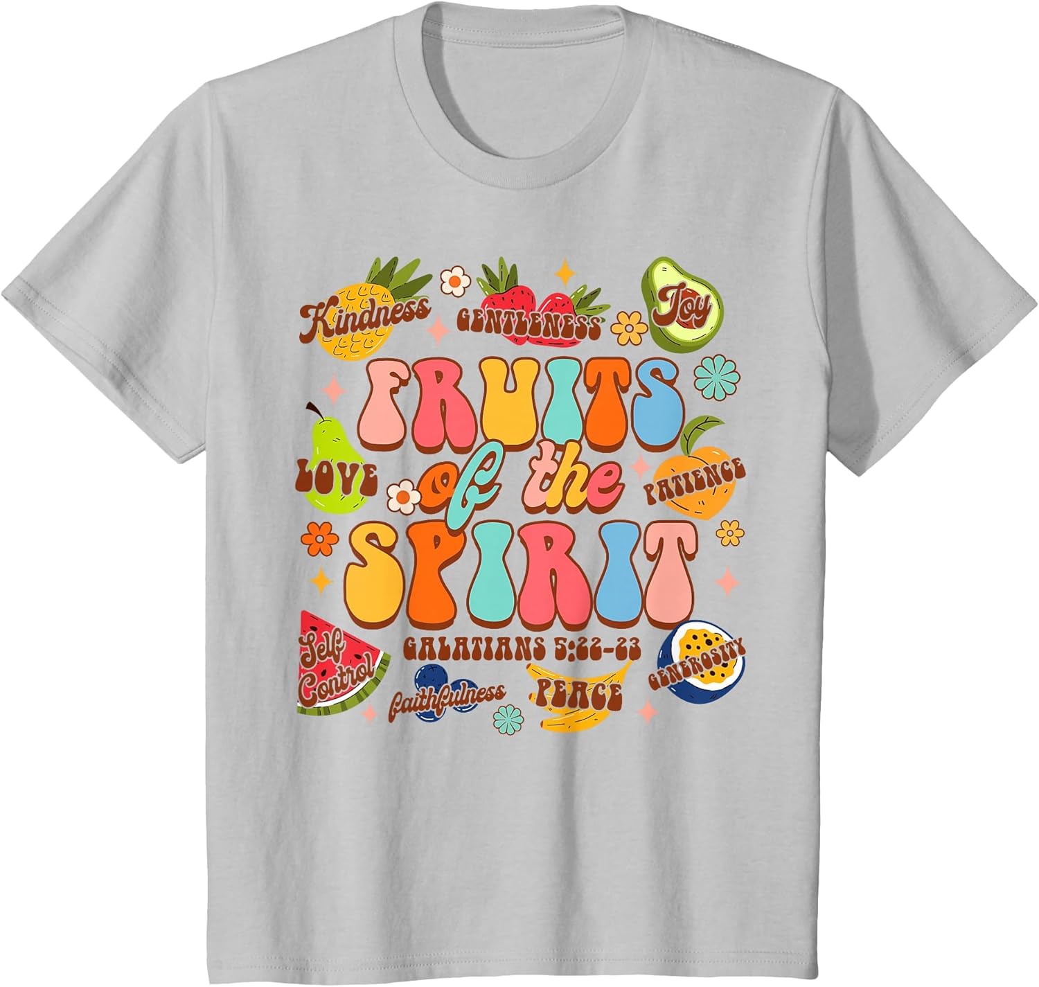 Kids Christian Jesus God Religious Baby Fruits of The Spirit