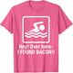 Funny I Found Bacon Top, Bacon Swimming Geek