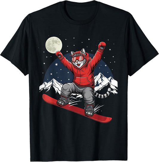 Snowboard Kitten Cat Snowboarding Wintersports Snowboarder