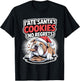 I Ate Santas Cookies Xmas Puppy Funny Christmas Bulldog