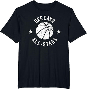 Bee Cave Vintage All-Stars Retro 80s Basketball
