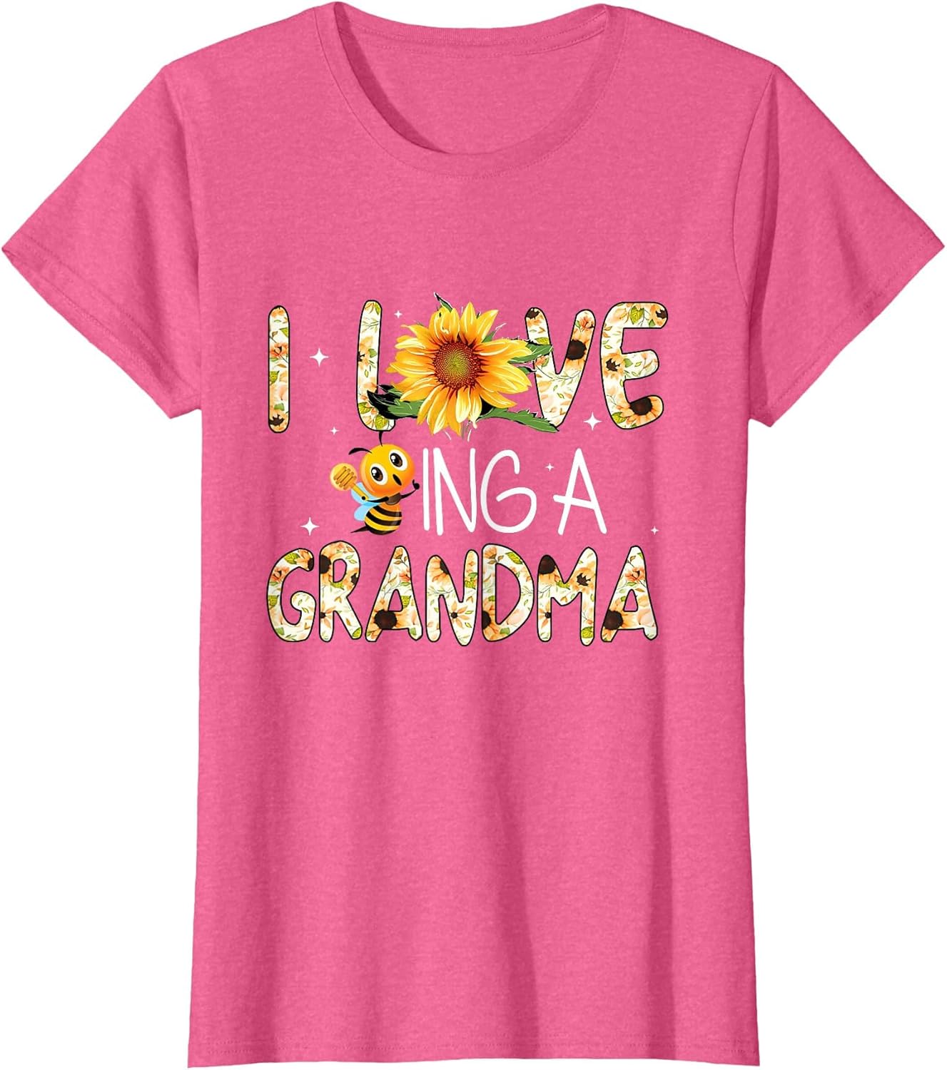 I Love Being A Grandma Sunflower Bee Mother's Day