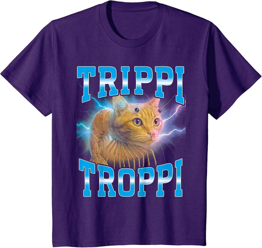 Surreal Italian Brainrot Meme Trippi Troppi Cat Funny