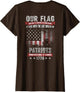 Patriot American Flag Last Breath Protecting 1776 Veteran