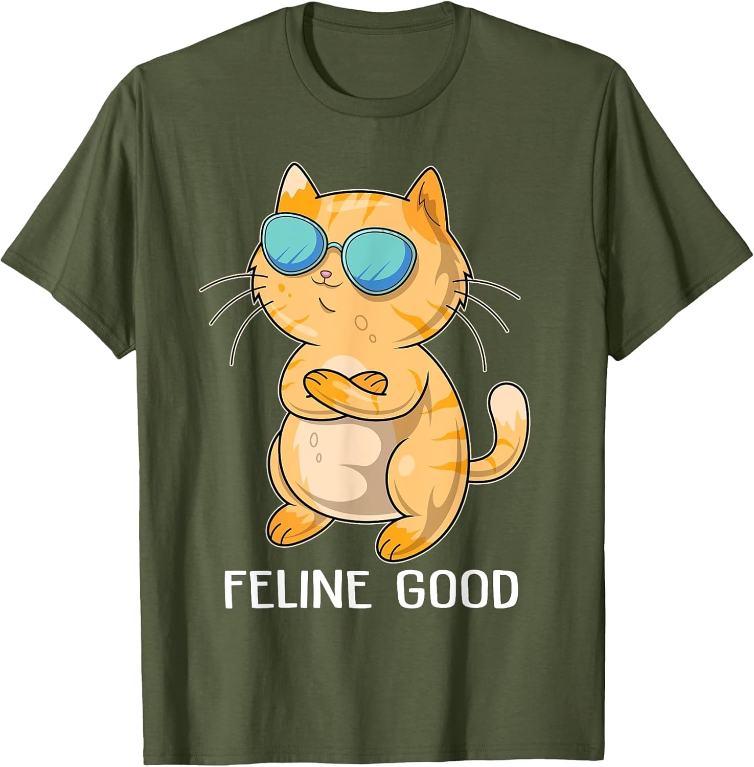 Feline Good Inspirational Cat Attitude Design