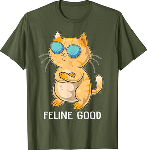 Feline Good Inspirational Cat Attitude Design
