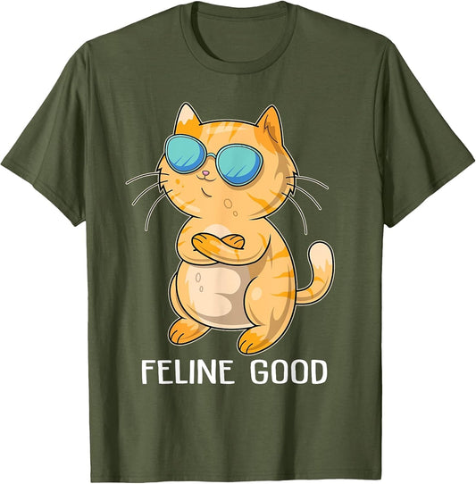 Feline Good Inspirational Cat Attitude Design