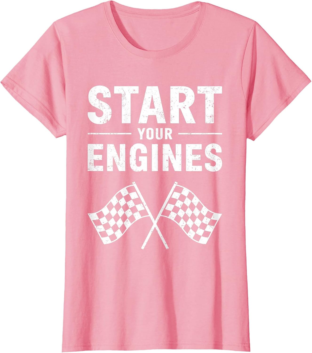 Start Your Engines Shirt Checkered Flag Men Women Racing Day